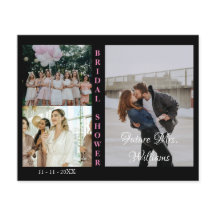 予算カスタム写真ブライダルシャワー招待