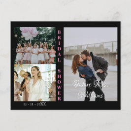 予算カスタム写真ブライダルシャワー招待