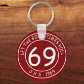 予算カッコいい キーホルダー (正面)