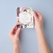 予算カレンダー Save the Date | Annabeth フライヤー (手)