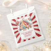 予算カーニバルサーカスショー&アニマルズ誕生日 フェイバーバッグ (クリップ留めされた状態)