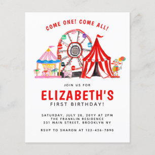 予算カーニバルサーカステントピエロキッド誕生日