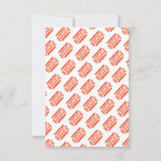 予算カーニバルサーカスフェスティバルパーティーキッド誕生日 ノートカード (裏面)