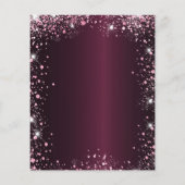 予算キンセアニェラピンクバーガンディフローラ招待 チラシ (裏面)