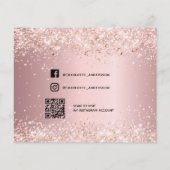 予算キンセアニェラ赤面ピンクの日付を保存 (裏面)