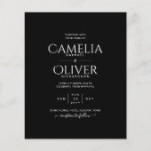 予算クラシック白黒モノワ結婚ー (正面)