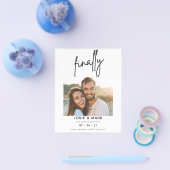 予算クラススクリプト最終的に写真を保存する日付 チラシ (シングル)