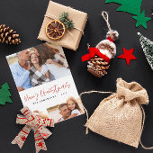 予算クリスマスクッキー飲み物キャンディ3写真 ノートカード
