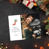 予算クリスマスストッキングノートフォトクリスマス チラシ