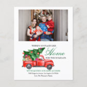 予算クリスマスツリートラック写真の移動 (正面)