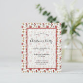 予算クリスマスパーティーの赤い白いパターン (スタンド正面)