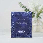 予算クリスマスパーティーブルーグリッター招待 (スタンド正面)