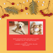 予算クリスマスピース愛の喜び3フォトカード