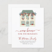 予算クリスマス休暇の引越し発表 (正面/裏面)