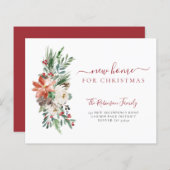 予算クリスマス休暇の引越し発表 (正面/裏面)