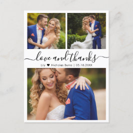予算コラージュ愛感謝していと結婚の感謝 ポストカード