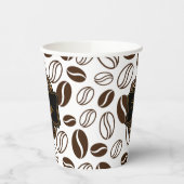 予算コーヒーショップカスタムのビジネス名 紙コップ (左)