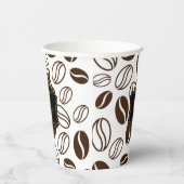 予算コーヒーショップカスタムのビジネス名 紙コップ (右)