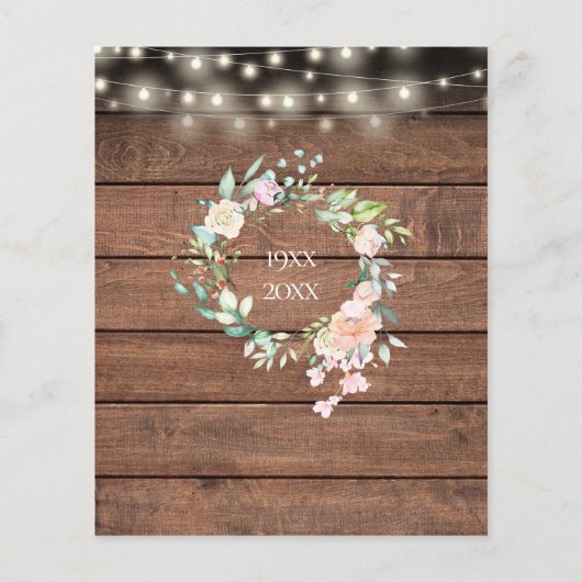 予算サプライズパーティー50周年素朴 (裏面)