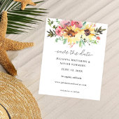 予算サマースマーフラワー日付の保存 チラシ