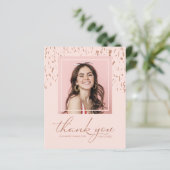 予算サンキューカード紙吹雪卒業写真 (スタンド正面)