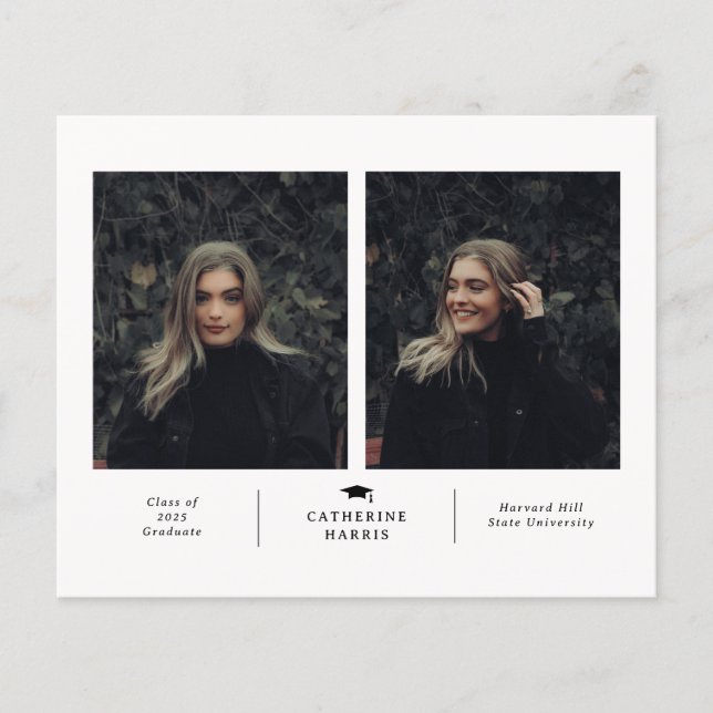 予算シックと写真スタイリッシュの卒業 (正面)