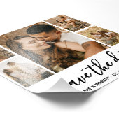 予算シックな書道の写真の日付を保存 フォトプリント (角)