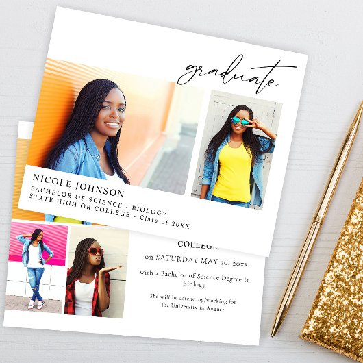 予算シック5枚数々の写真研究者発表 チラシ