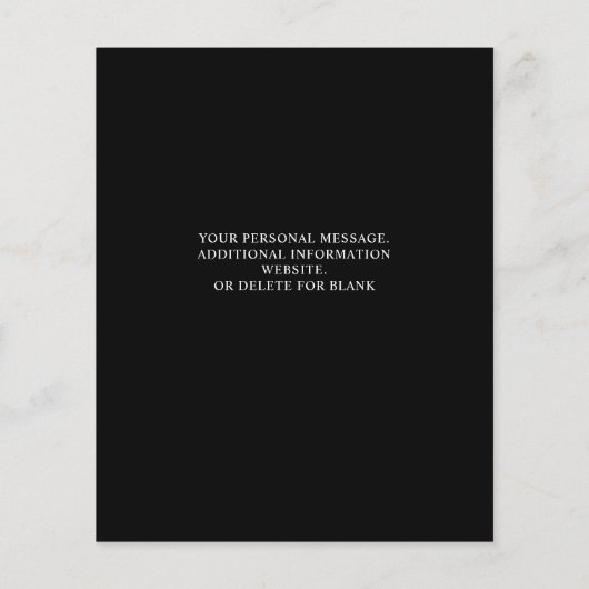 予算シンブルーライン警察の結婚式の日付を保存 (裏面)