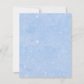 予算シンブルーライン警察旗クリスマスカード (裏面)