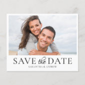 予算シンプルの写真結婚の発表 (正面)