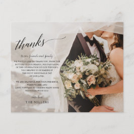 予算シンプルの台本の写真ありがとう