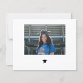 予算シンプルスクリプト2写真感謝してい卒業 (裏面)