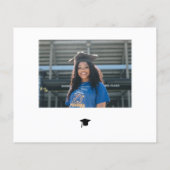 予算シンプルスクリプト2写真感謝してい卒業 (裏面)