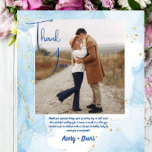 予算シンプルスタイリッシュサンキューカード