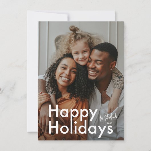 予算シンプルモダンはっきりしたタイプ4枚 シーズンカード (正面)