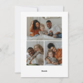 予算シンプルモダンはっきりしたタイプ4枚 シーズンカード (裏面)