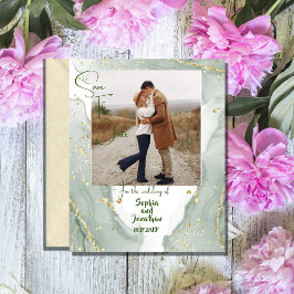 予算シンプル保存スタイリッシュ日付招待状 チラシ