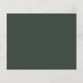 予算シンプル卒業ミニマルパーティー招待状 チラシ (裏面)