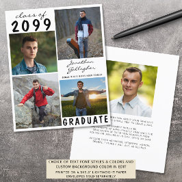 予算シンプル卒業式5写真発表