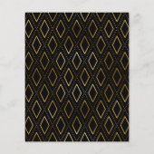 予算シンプル金ゴールド写真卒業 (裏面)