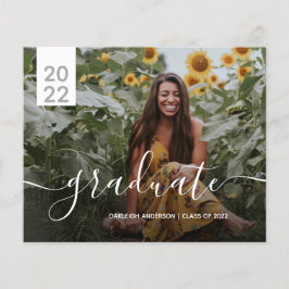 予算シンプル2写真モダン卒業発表