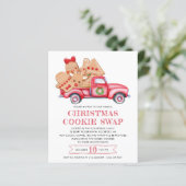 予算ジンジャーブレッドクッキー赤いトラッククッキースワップ (スタンド正面)