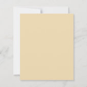 予算ジンジャーブレッドマンクリスマスプレゼントパーティー招待状 (裏面)