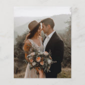 予算スエレガントクリプト写真ウェディング日付の保存 (裏面)