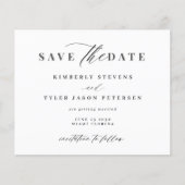 予算スエレガントクリプト結婚式の日付の保存 (正面)