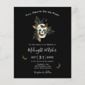 予算スカル死ぬまで私たちパートウェディング招待 (正面)