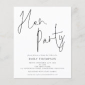 予算スクエレガントリプト白黒パーティー (正面)