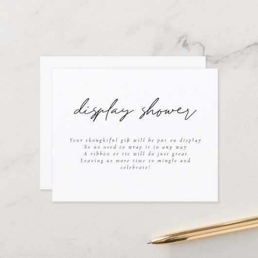 予算スクモダンリプト表示ブライダルシャワー暗号化 (正面/裏面インサイチュ)