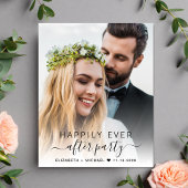 予算スクリプトフォトウェディングレセプション招待状